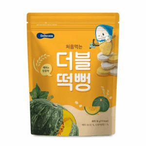 BEBECOOK 雙色米餅(5個月以上) - 南瓜味 30G