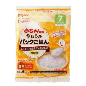 PIGEON BABY PORRIDGE(7M+) 80Gx6'S
