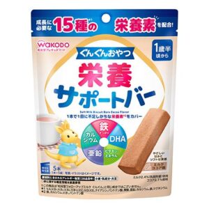 WAKODO 和光堂零食棒(18個月以上) - 朱古力奶味 14Gx5'S