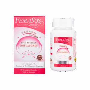 FEMASOY 菲美倩大豆異黃素膠囊 60'S