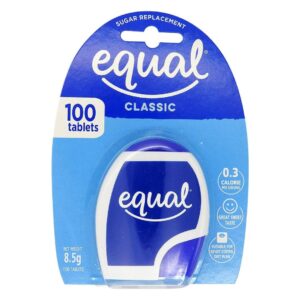EQUAL怡口低卡路里糖 100'S