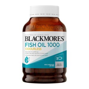 BLACKMORES 無腥味魚油丸1000 400'S