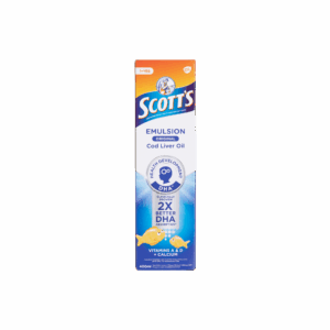 SCOTT'S 司各脫鰵魚肝油原味 - 乳白 400ML