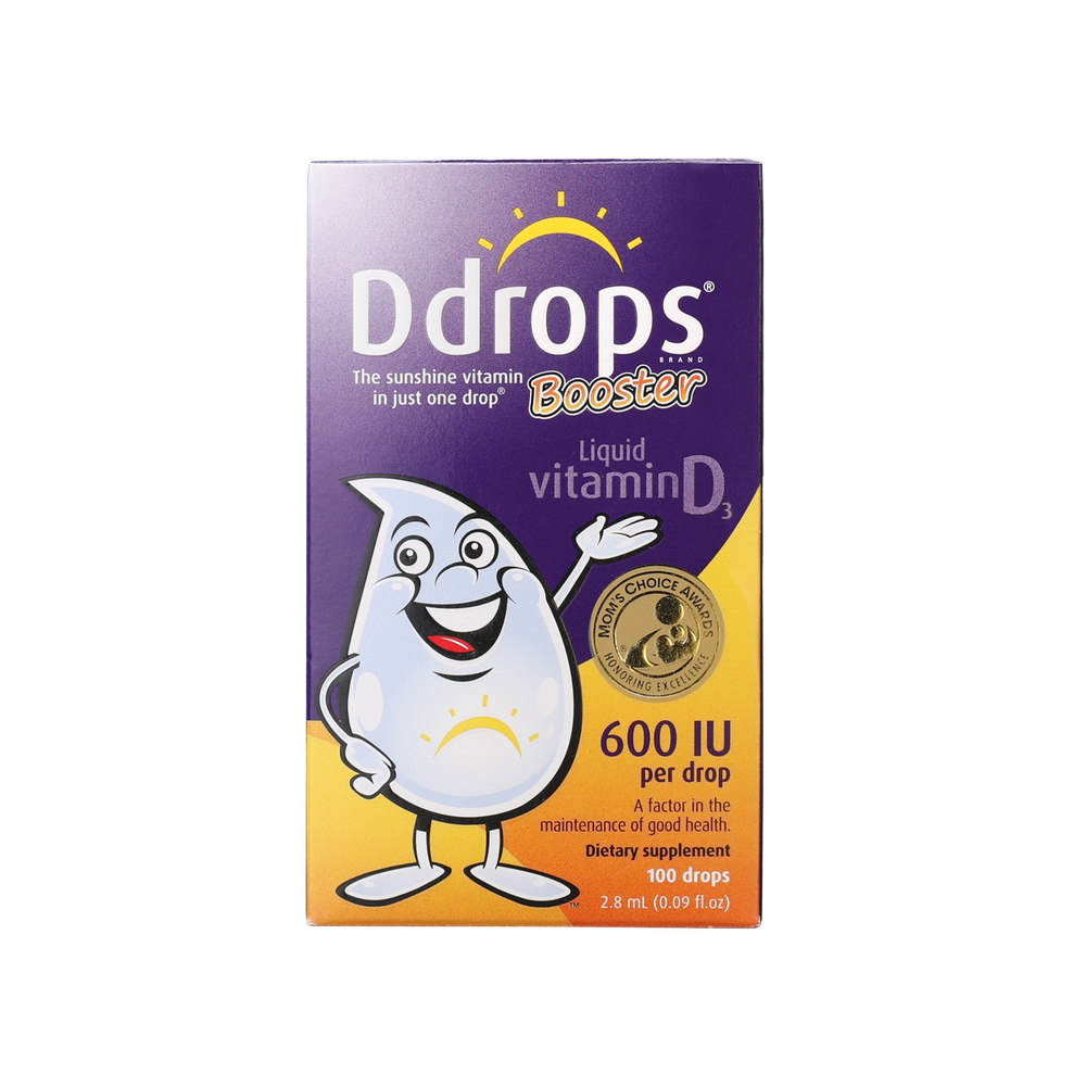 DDROPS 滴卓思嬰兒600 UI維他命D3滴劑(100滴) 2.8ML