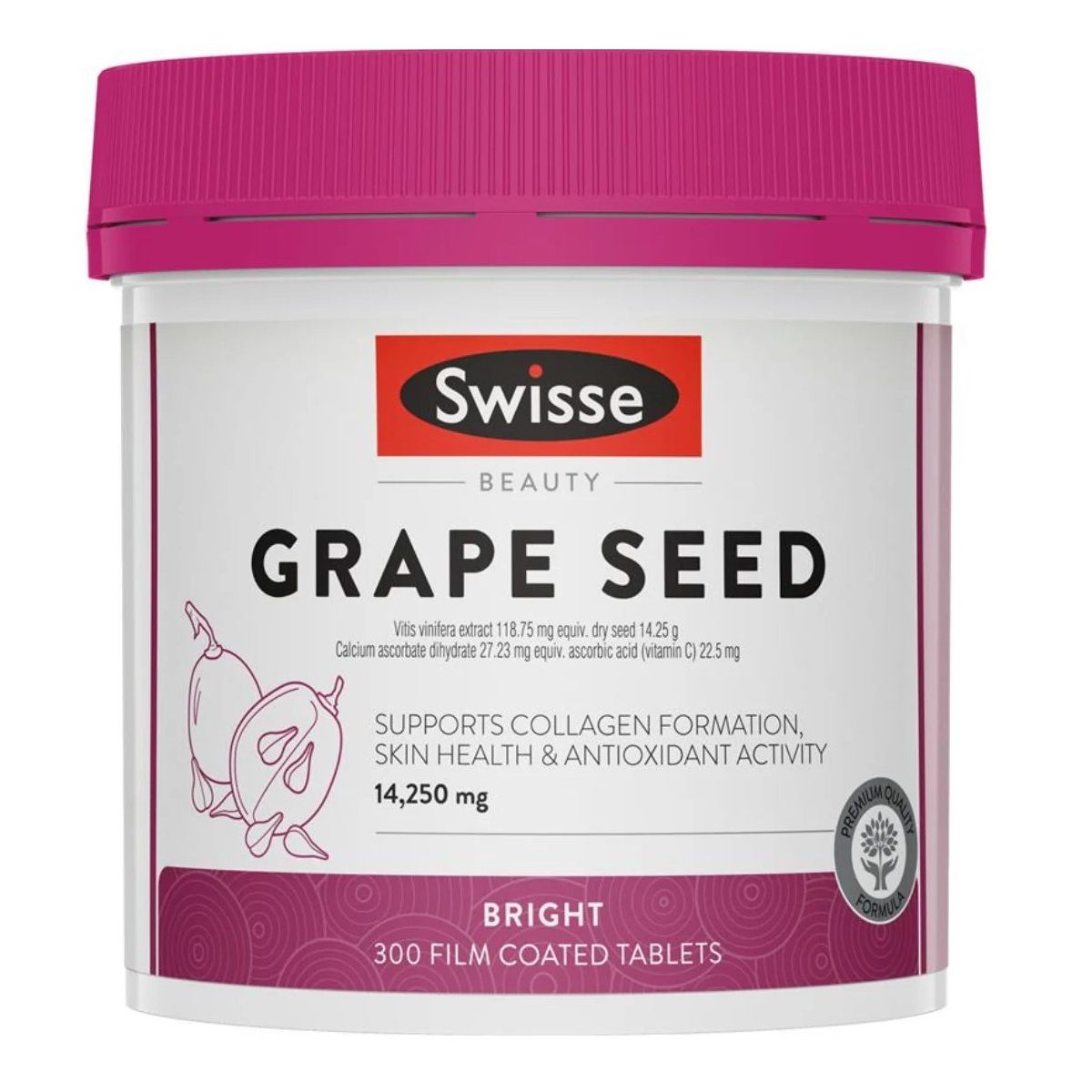 SWISSE 葡萄籽精華片 300'S