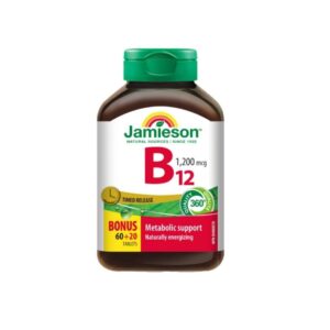 JAMIESON 維他命B12 1200MCG 80'S