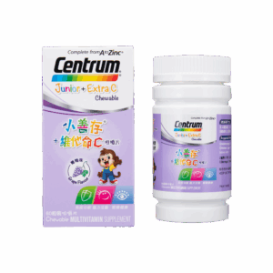 CENTRUM 小善存+維他命C咀嚼片（紫色） 60'S