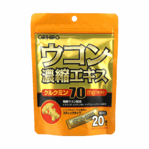 ORIHIRO 濃縮薑黃解酒沖劑 1.5g×20包