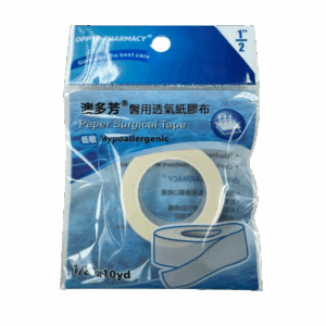 OPPTA-PHARMACY 醫用透氣紙膠布(低敏) 1/2"x10YD