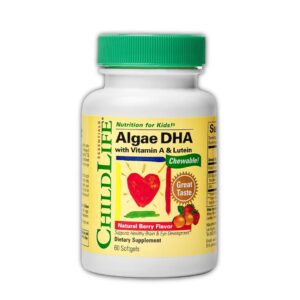 CHILDLIFE ALGAE DHA 60'S