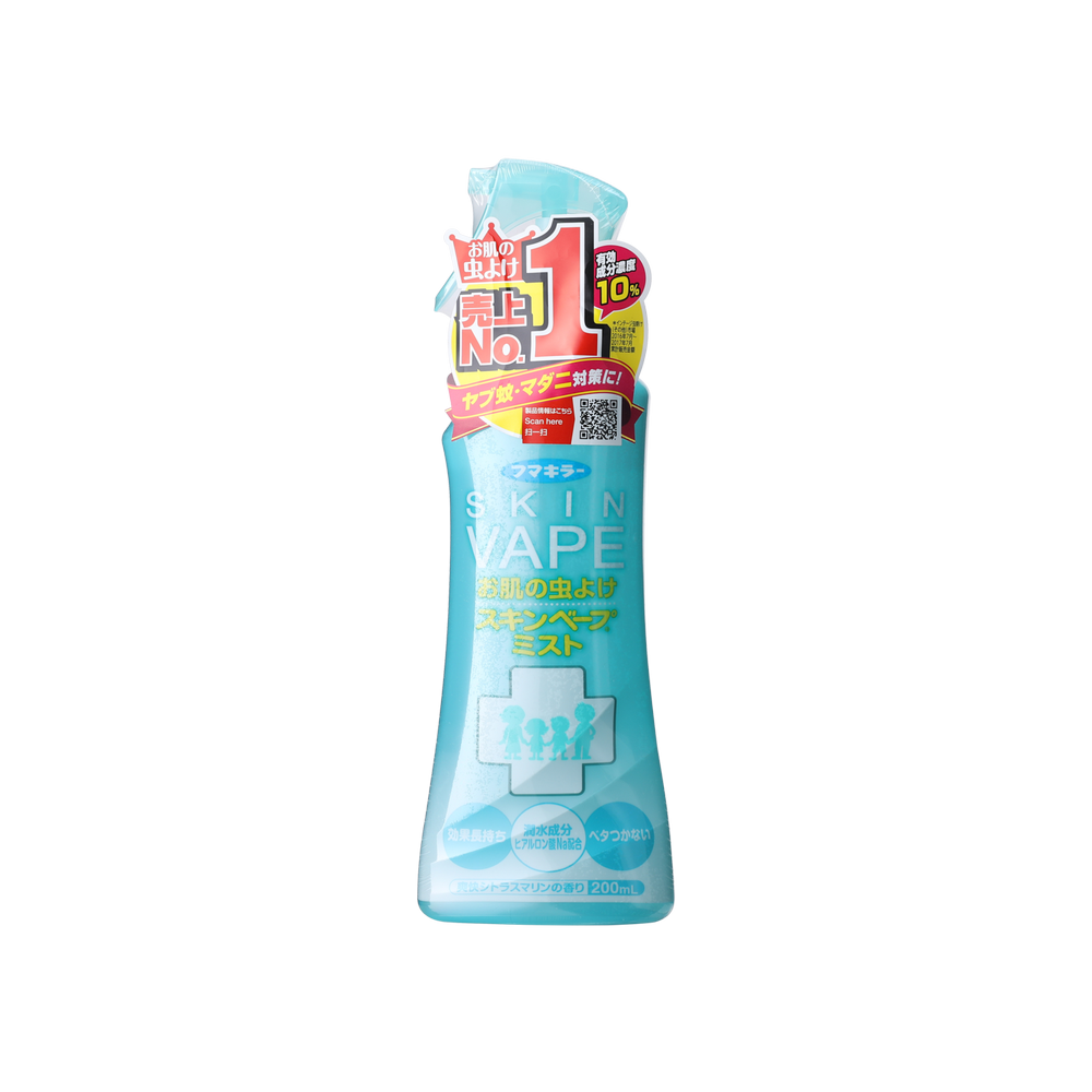 FUMAKILLA 象球牌 SKIN VAPE 驅蚊噴霧 200ML