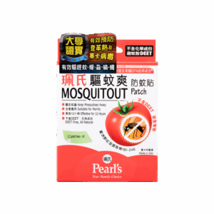 PEARL'S 珮氏驅蚊爽防蚊貼 12'S