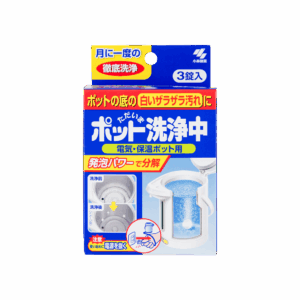 KOBAYASHI 小林製藥電熱水壺洗淨丸 3'S