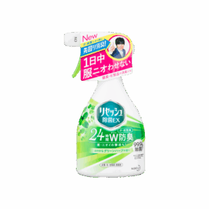 KAO RESESH EX CLOTHING DEODORANT SANITIZATION SPRAY-GREEN HERB 370ML