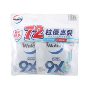 WALCH 威露士9X殺菌洗衣珠 36'Sx2'S