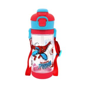 兒童掛繩飲管水壺-蜘蛛俠 450ML