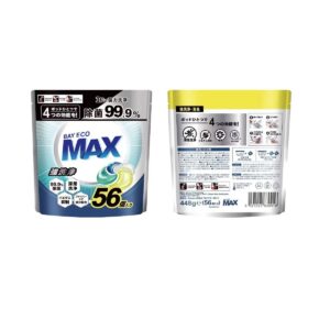 BAY ECO 貝純 4D 洗衣珠-強效洗淨 56'S