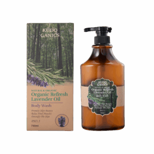 KUDO 有機薰衣草精油沐浴露 750ML