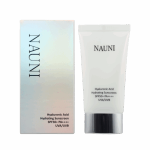 NAUNI 玻尿酸保濕防曬霜 SPF50 60ML