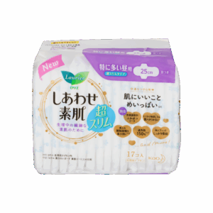 LAURIER 樂而雅 F 系列超輕薄日用護翼衛生巾(紫)25CM 17'S