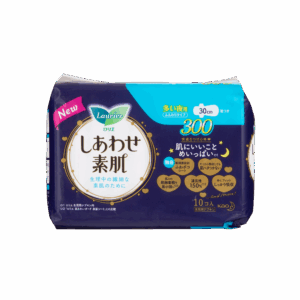 LAURIER 樂而雅 F 系列量多夜用護翼衛生巾(藍)30CM 10'S