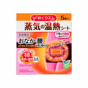 KAO 花王蒸氣舒緩生理疼痛腹部貼 5片(每盒)