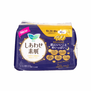 LAURIER 樂而雅 F 系列夜用護翼衛生巾(藍) 7'S