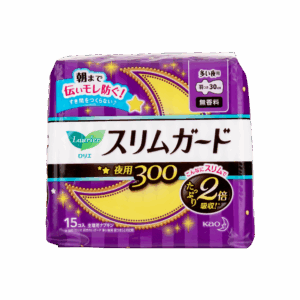 LAURIER 樂而雅零觸感衛生巾 夜用 30CM 15'S