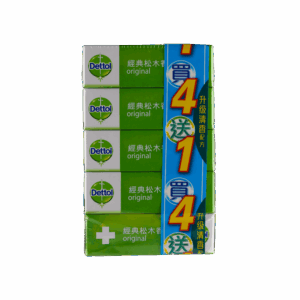 DETTOL 滴露皂 - 松木 100Gx5'S