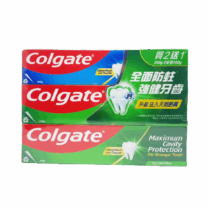 COLGATE 高露潔薄荷味牙膏250Gx2送牙膏