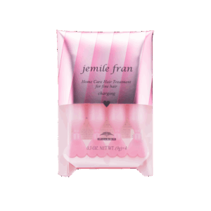 MILBON JEMILE FRAN 高滋養修護髮膜(幼弱髮質用 - 粉紅心形) 9Gx4'S