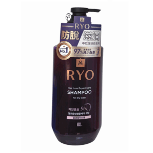 RYO 呂 韓蔘滋養防脫髮洗髮液 - 中乾性(粉色) 400ML