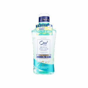 SUNSTAR ORA2 BREATH & STAIN CLEAR MOUTHWASH-FLORAL WHITE TEA 460ML