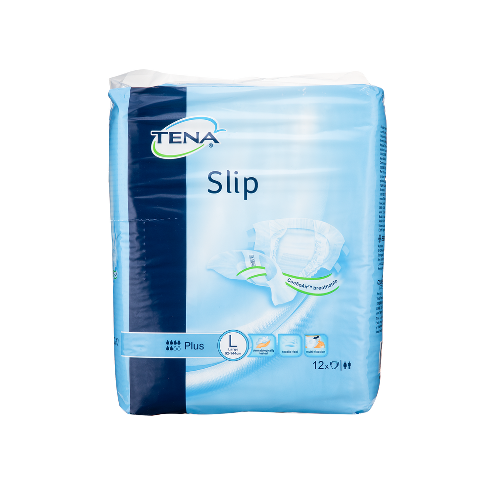 TENA 添寧透氣棉柔成人紙尿片 - 日用型(大碼) 12'S