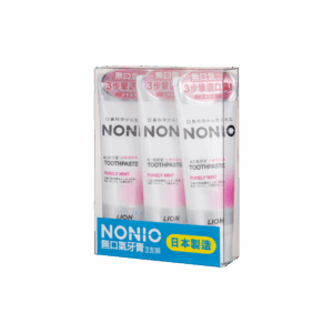 LION 獅王NONIO無口氣牙膏 - 水果薄荷 130Gx3