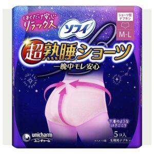 UNICHARM 尤妮佳 SOFY 超熟睡安心衛生棉褲 - 中至大碼 5'S