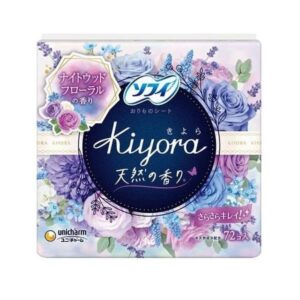 UNICHARM 尤妮佳 SOFY KIYORA 絲薄柔滑芬香護墊 - 麝香 72'S
