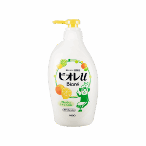 BIORE U FOAMING BODY WASH-FRESH CITRUS 480ML