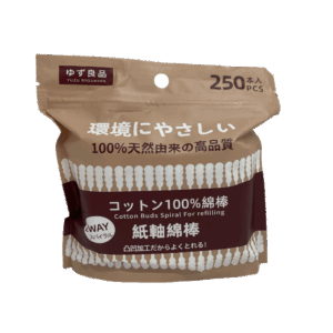 YUZU RYOUHINN 棉花棒(紙軸) 250'S