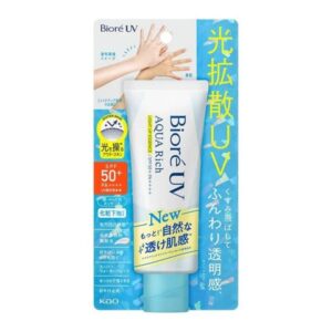 KAO BIORE 碧柔水凝晶凝光感防曬乳SPF50 70G