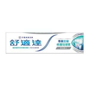 SENSODYNE 舒適達牙膏 - 專業抗敏及修復琺瑯質(美白) 100G