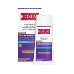 BIOBLAS HERBAL SHAMPOO FOR HAIR LOSS-PROCYANIDIN+BIOTIN 360ML