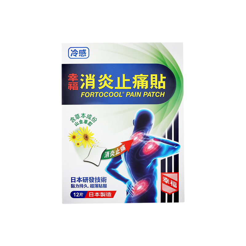 幸福消炎止痛貼 12'S
