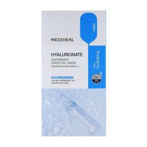 MEDIHEAL 可萊絲美迪惠爾透明質酸水薄荷保濕導入精華面膜 24MLx10'S