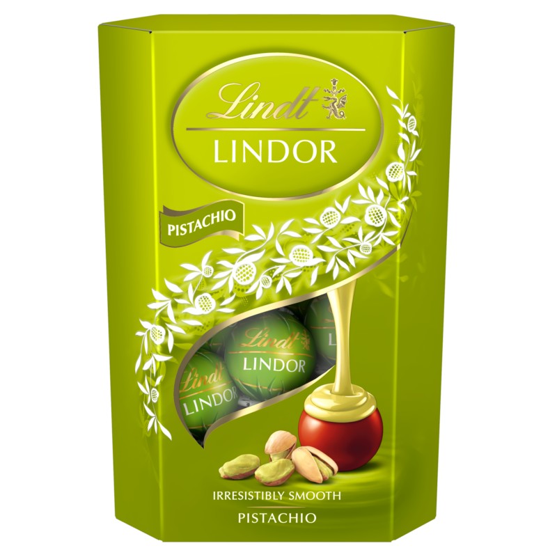 LINDT LINDOR CHOCOLATE-PISTACHIO 200G