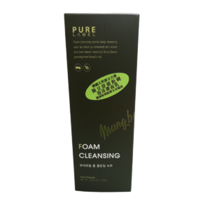 PURE LABEL 綠豆舒緩粉刺泡沫潔面乳 175ML