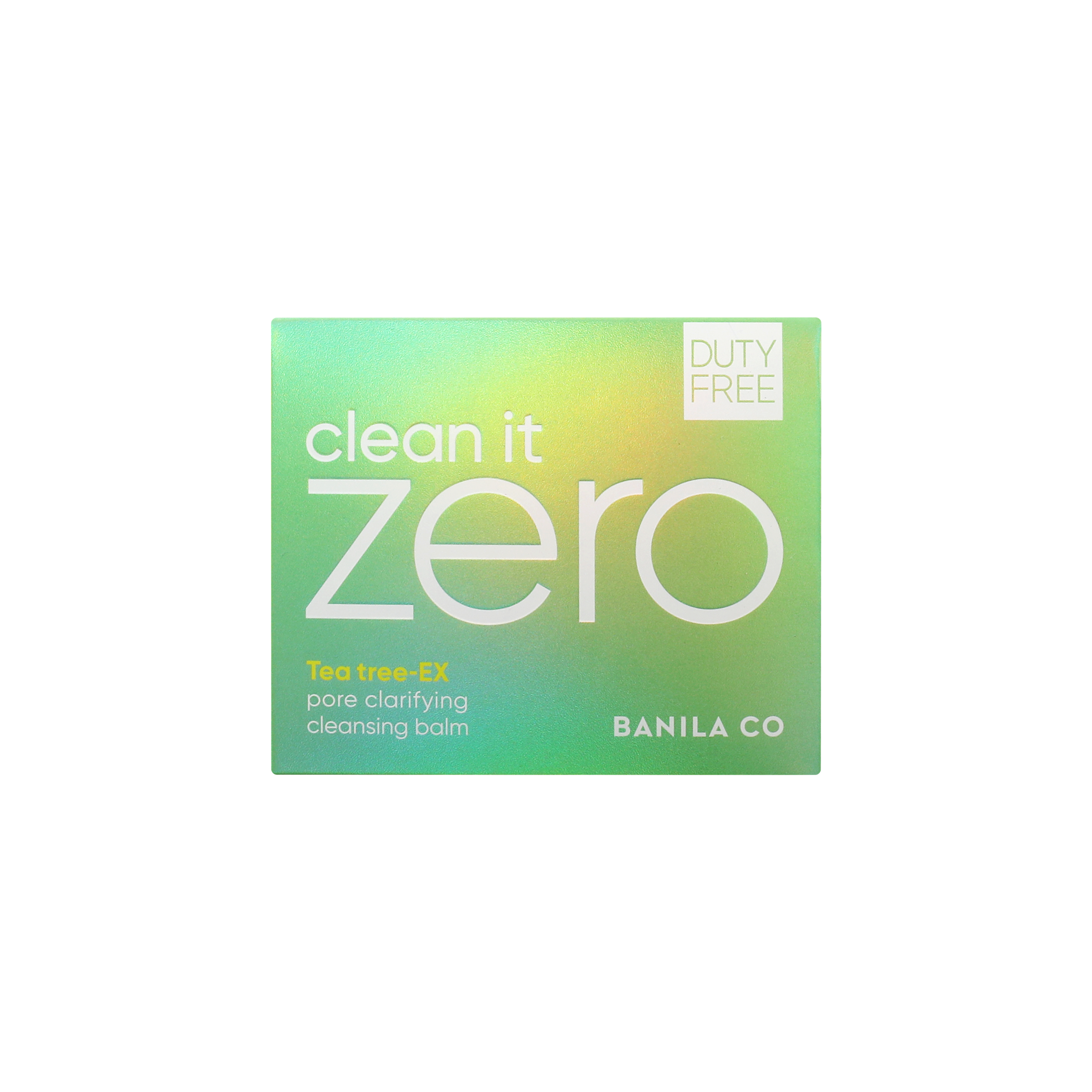 BANILA CO 芭妮蘭CLEAN IT ZERO淨柔淨透卸妝膏(茶樹/綠) 100ML