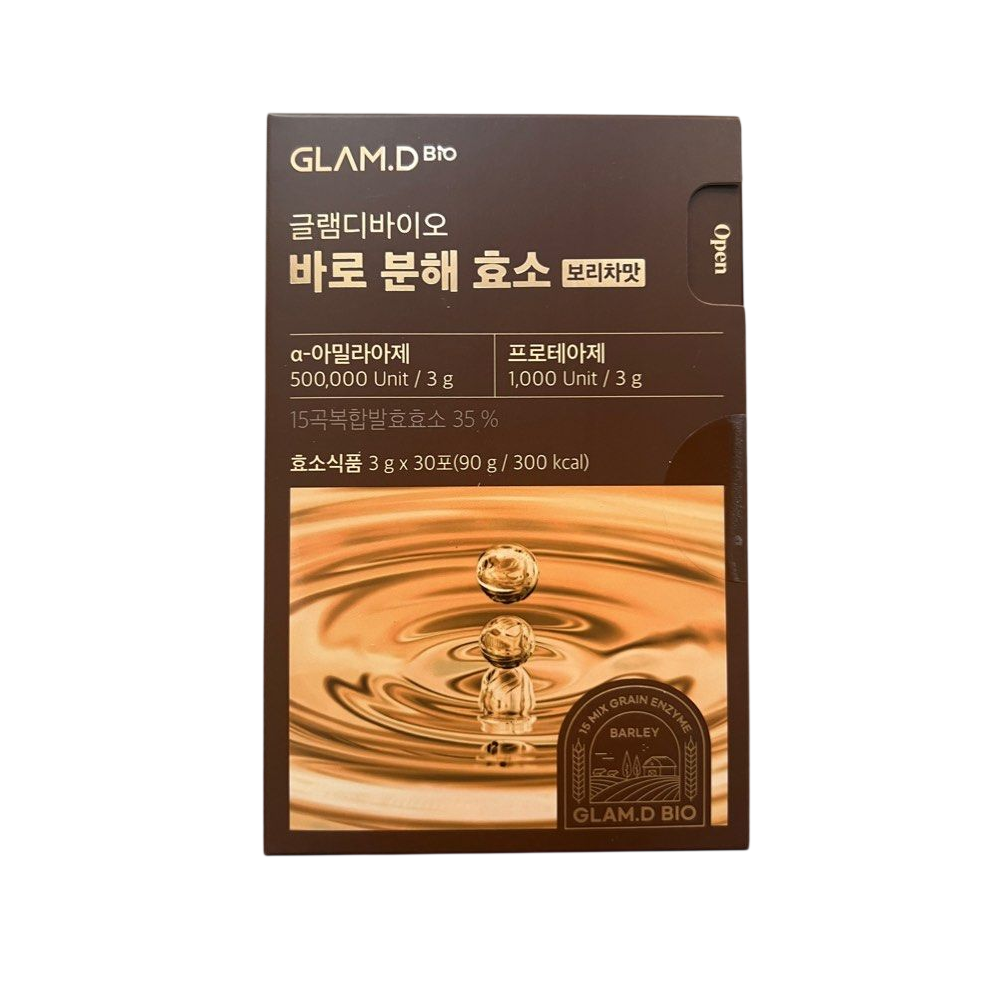 GLAM.D BIO 15 MIX GRAIN ENZYME 3Gx30'S