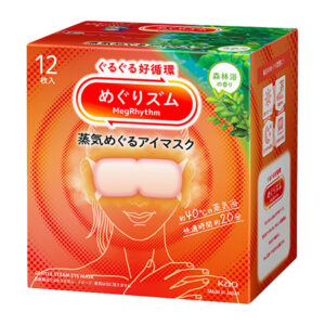 KAO 花王MEGRHYTHM蒸氣溫熱眼膜 - 森林浴 12'S