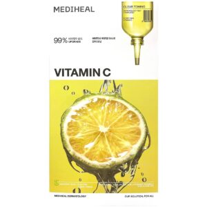 MEDIHEAL 可萊絲美迪惠爾維他命C特強亮白精華水庫面膜 24MLx10'S